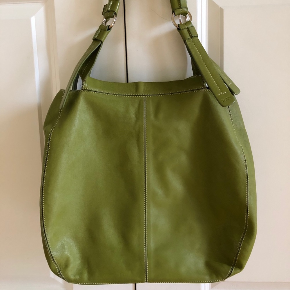 Tod's Grass Green Hobo Bag